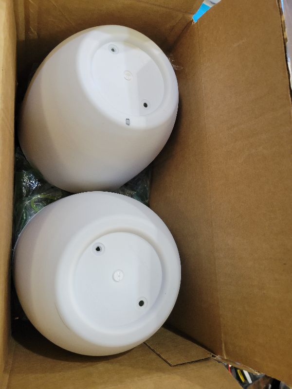 Photo 1 of 2 Packs Fake Hanging Plant with lights Artificial Plants with Pots for Home Decor Macrame Plant Hanger with Faux Vines Greenery for Bedroom Bathroom Room Ceiling Wall Boho Decor Indoor Outdoor