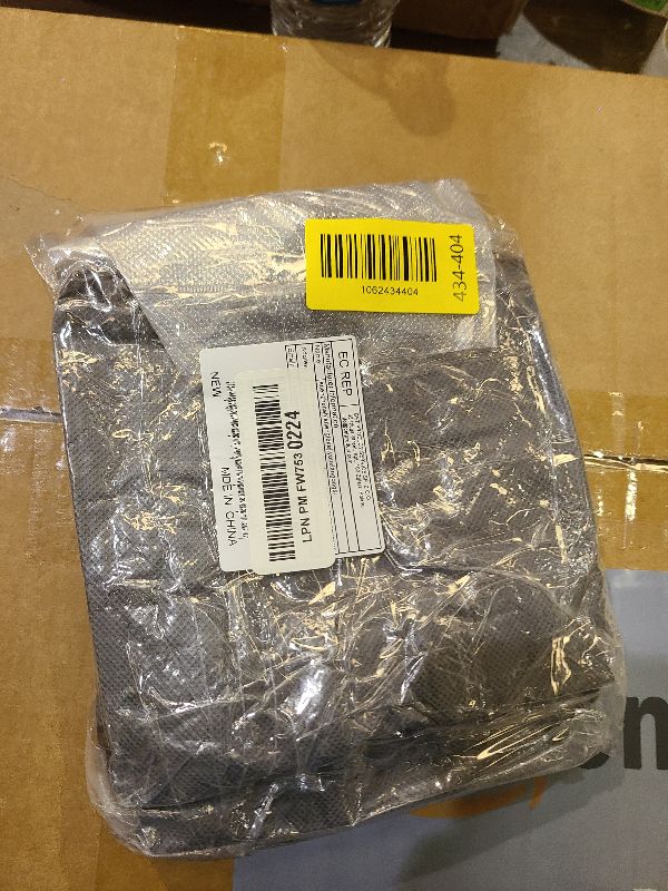 Photo 1 of 2 Pack Storage Bags, 90 L Clothes Storage Bins, Foldable Closet Organizers Containers for comforter Clothing Blanket Pillows Organization with Handle, Gray