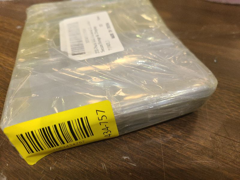 Photo 1 of 200-Pack (400 Pockets) 2.17 x 2.17 Inch Plastic Double-Pocket Coin Flips – Clear, Durable Coin Holders for Secure Storage & Display