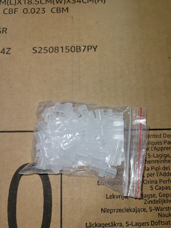Photo 1 of 25pcs Luer Lock to Luer Lock Connector, Female Luers Syringe to Syringe Transfer Joint,PP Syringes Adapter Coupler (25)