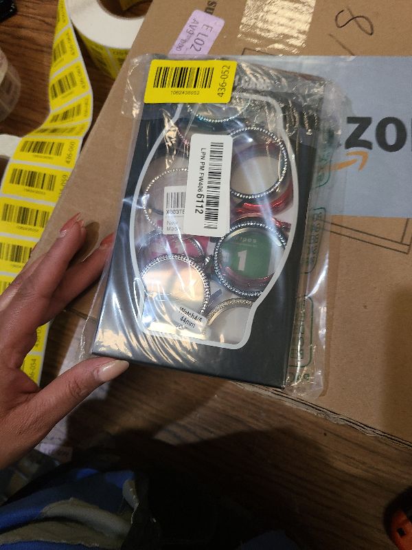 Photo 1 of [12Pack] RICHONE Compatible with Samsung Galaxy Watch 5/Galaxy Watch 4 44 mm Screen Protector Case, Bling Diamonds All-Around Protective Soft Cover Accessories for Women Men (SM-R910, SM-R870)