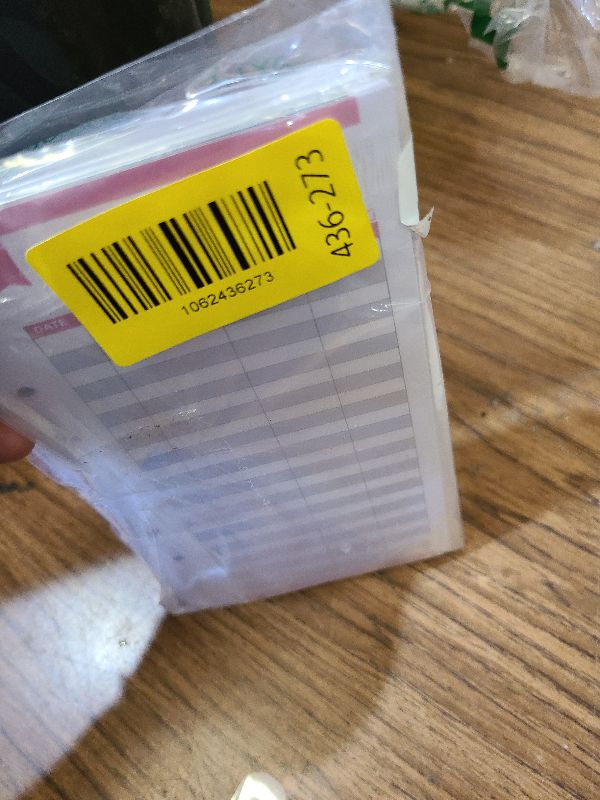 Photo 1 of 120 Pieces A6 Budget Sheets, 6 Rings Binder Expense Sheets Money Tracker Budget Inserts for Cash Envelope Planner Wallet Budgeting Organizer, 6 Colors