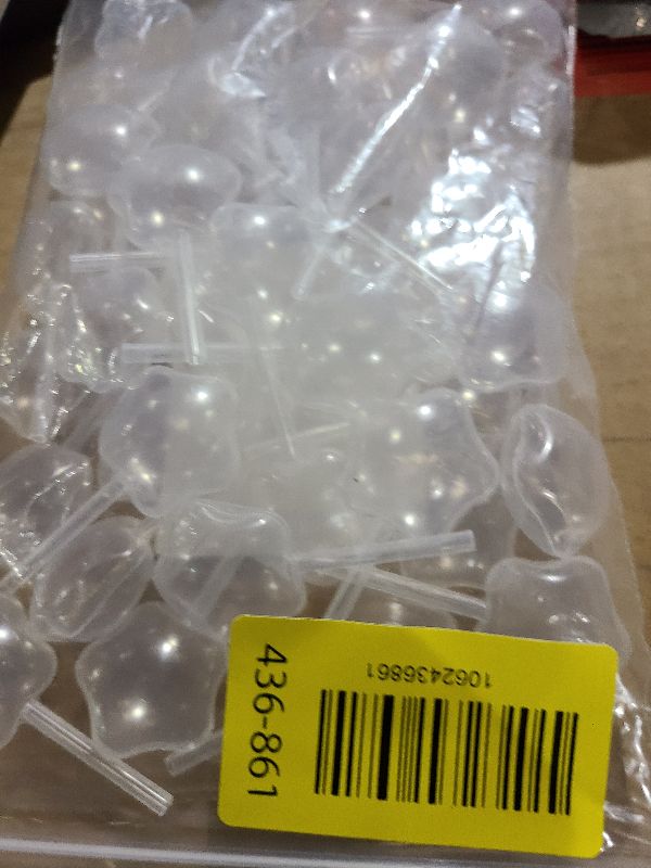 Photo 1 of [Star Style] Vabiooth 50Pcs 4mL Cupcakes Disposable Plastic Transfer Pipettes Liquid Dropper for Chocolate or Strawberries Cupcakes, Ice Cream, Mini Cakes, Waffles, Children's Painting