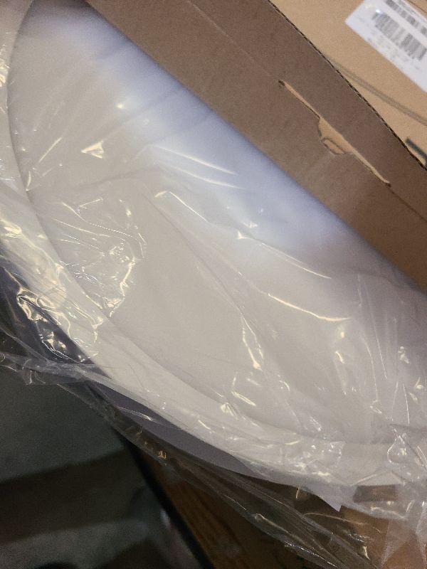 Photo 1 of 12 Inch LED Flush Mount Ceiling Light Fixture, 5000K Daylight White, 3200LM, 24W, Flat Modern Round Lighting Fixture, 240W Equivalent White Ceiling Lamp for Kitchens, Stairwells, Bedrooms.etc.