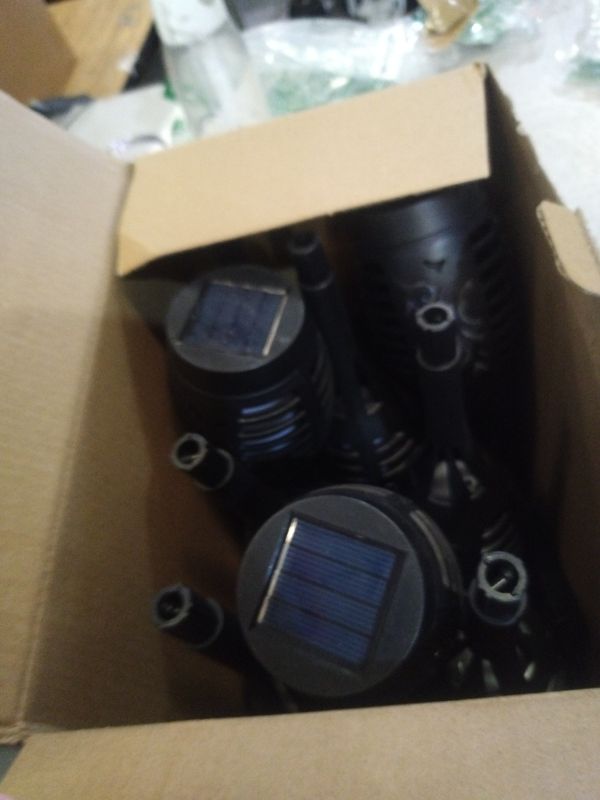 Photo 1 of 10Pack Solar Lights Outdoor, Solar Torch Lights Outdoor Flickering Flame for Outside Decorations, Waterproof Garden Light Solar Powered , Torches Flame Light for Outside Yard Patio Lawn Garden Decor
