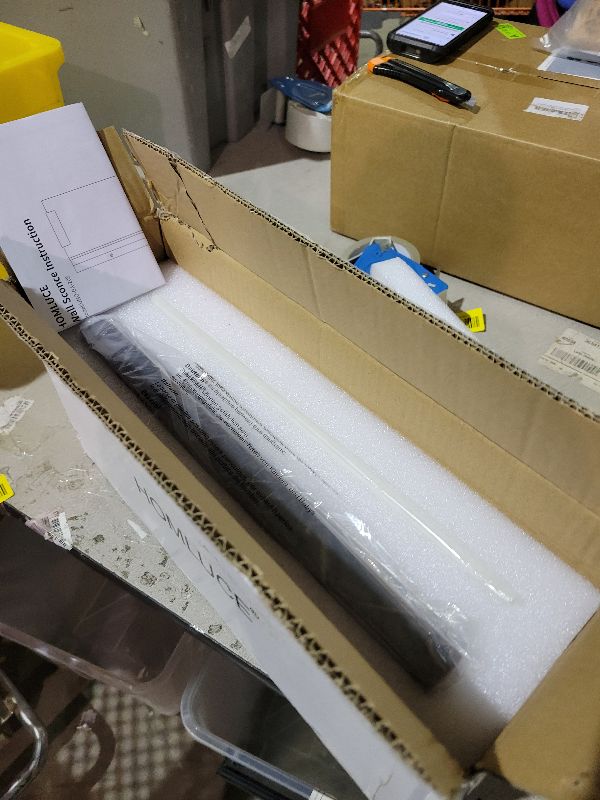 Photo 1 of 14.2in Alabaster Wall Sconce Hardwired, Large Vertical Natural Marble Wall Light Decor, LED Modern Alabaster Wall Lamp for Bedroom, Stairs, Living Room, Vanity, Bedside, Hallway, Bathroom?Black 12W?