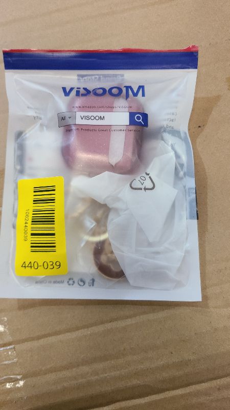 View 2 of (with Safety Lock) VISOOM 2025 Clear Cases for Airpods iPods 4 Case Cover Women, Bling Airpod iPod 4 Case Soft 4th Gen Air Pods iPods Cases with Keychain for Apple Headphones Airpods4 Generation