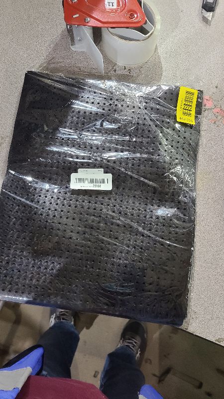 Photo 1 of 2 PCS Dog Scratching Post Pad, 14.2 x 11.8 Inch / 36 x 30 cm PVC Dog Back Scratcher, Soft Touch Itch Relief Pad, Massage Bed Massage Brush for Wooden Stake Wall Sofa Ground