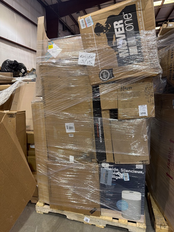 Photo 1 of AS IS GENERAL MERCHANDISE PALLET ROUGHLY 60 ITEM