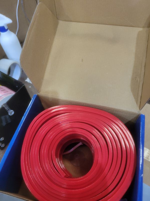 Photo 1 of 15 Ft Flexible Race Track for Kids, Two-Lane Flex Track for 1:64 Diecast Cars Toys, Includes 2 Cars & 6 Suction Cups & 1 Rope, Portable Design, Birthday Gift for Boys & Girls Ages 3-8