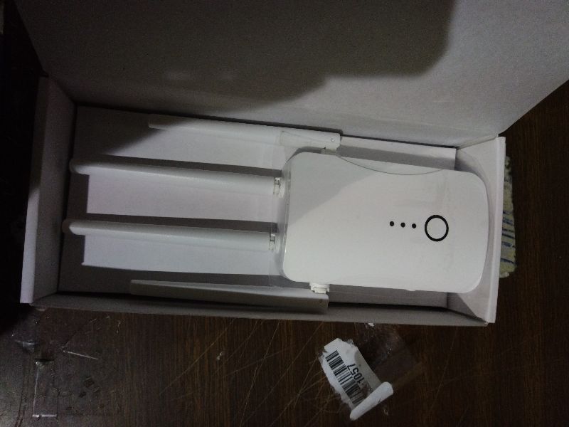 Photo 1 of 2026 WiFi Extender Signal Booster - 2.4GHz 300Mbps WiFi Booster for Home, Covers Up to 9999 Sq. Ft, Easy Setup, Ethernet Port & Access Point, Stable Internet Performance with 60+ Devices