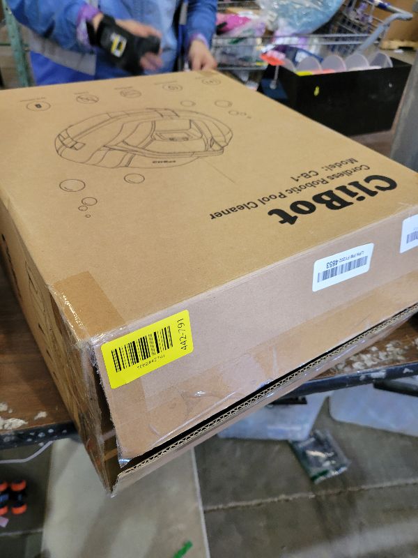 Photo 1 of (2026 Upgrade) CliBot Cordless Pool Vacuum for Above Ground Pool - Dual-Motor Automatic Pool Cleaner with 120Mins Runtime, Easy One-Button Operation for Flat In-Ground and Above Ground Pools