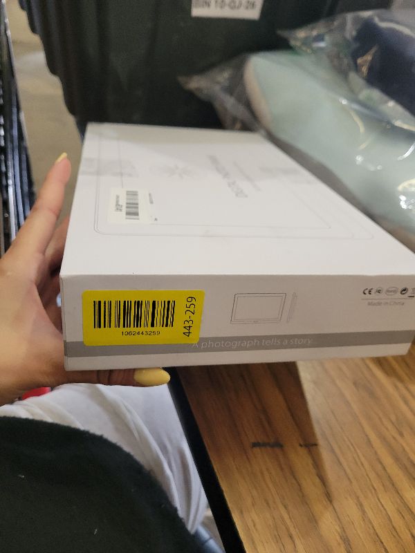 Photo 1 of 10.1" WiFi Digital Picture Frame with IPS Touch Screen, Smart Digital Photo Frame with 16GB Storage, Auto-Rotate, Wall Mountable, Share Photos Instantly via App, Gift for Women & Men