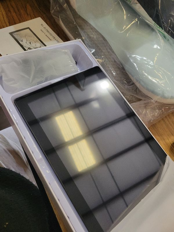 Photo 1 of 10.1" WiFi Digital Picture Frame with IPS Touch Screen, Smart Digital Photo Frame with 16GB Storage, Auto-Rotate, Wall Mountable, Share Photos Instantly via App, Gift for Women & Men