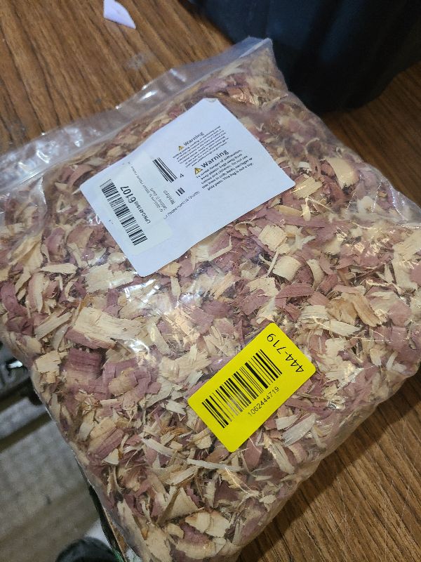 View 2 of 100% Natural Cedar Shavings | Mulch | Great for Outdoors or Indoor Potted Plants | Dog Bedding (8 Quart)