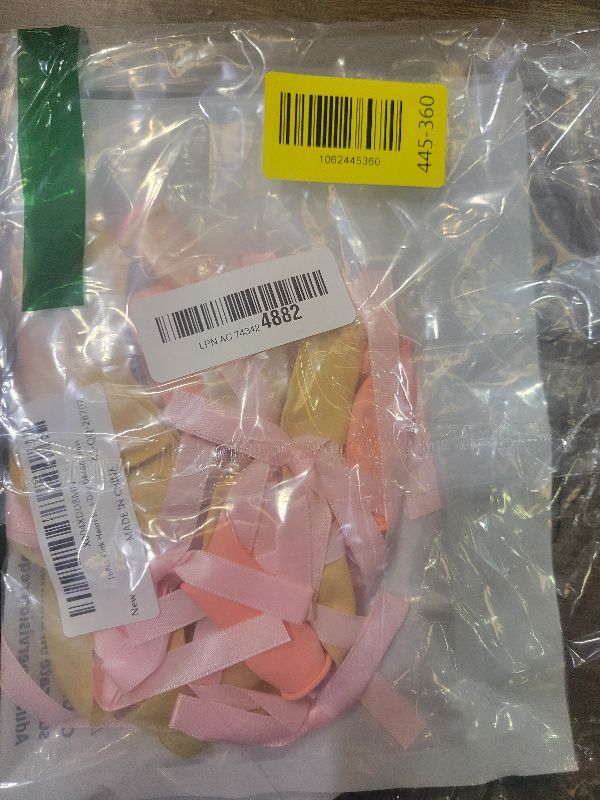 Photo 1 of 16Pcs Pink Heart Balloons, 38 Inch Bow Balloons, Double Stuffed Pearl Pink Clear Balloon and Bow Heart Shaped Foil Balloon for Girls Birthday Wedding Bridal Baby Shower Valentines Day Decorations