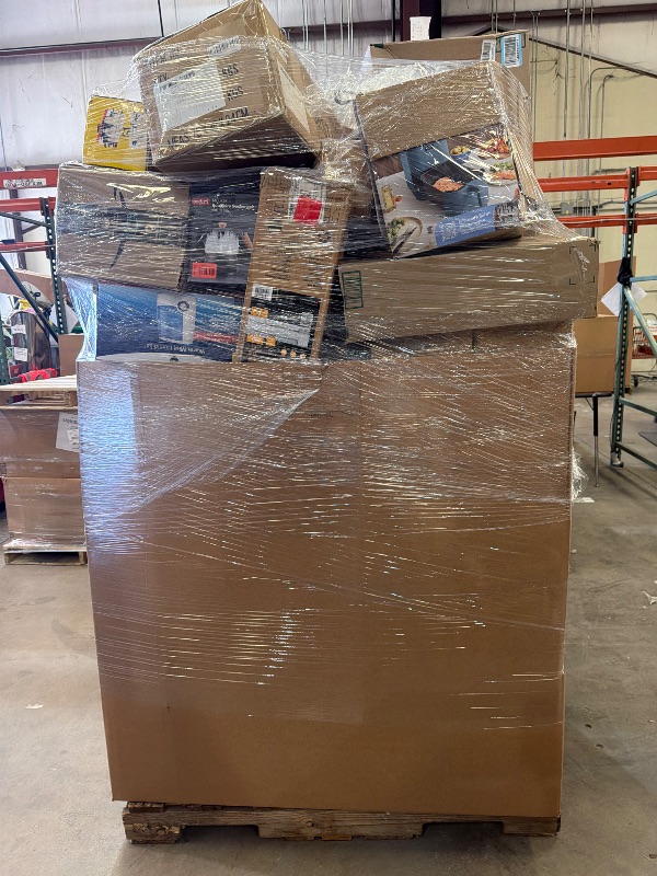 Photo 1 of AS IS GENERAL MERCHANDISE PALLET ROUGHLY 60 ITEM