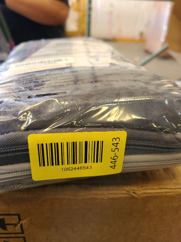 Photo 1 of 10 Set Compression Packing Cubes for Travel Essentials,Compressible Expandable Packing Cubes for Suitcase,OlarHike Luggage Organizer Bags for Travel,Handy Helper for Organizing Clothes(Black)