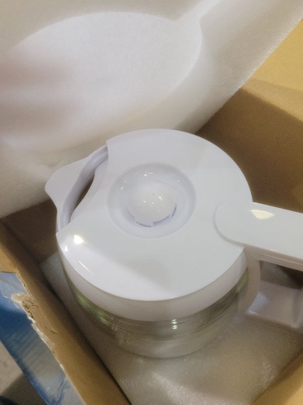 Photo 1 of 14-Cups Coffee Carafe Replacement Pot Compatible with Cuisinart Coffee Machine DCC-2200RC, DCC-2200, DCC-3200, DCC-3200P1, DCC-3200FR, DCC-2600, DCC-2800,DCC-1800FR CBC-7400 CBC-7000PC White