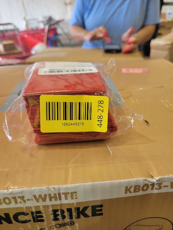 Photo 1 of 100 Pack Gift Card Envelopes 4 x 2.75" Mini Envelopes 120GSM Small Paper Business Gift Card Sleeves Bulk,Tiny Little Greeting Card Envelope Pockets for Invitation (Red)