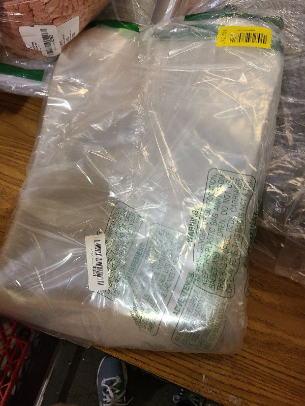 Photo 1 of 11" X 14" Self-Sealing Cellophane Bags (200 Count) Clear Poly Packaging for Clothing, Prints, Photos, Documents - Reinforced Resealable Cello Bags for Small Business Shipping - Spartan Industrial
