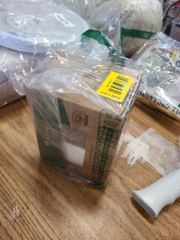 Photo 1 of 10 Pack Biodegradable Natural Kitchen Sponge - Compostable Cellulose and Coconut Walnut Scrubber Sponge - Eco Friendly Sponges for Dishes