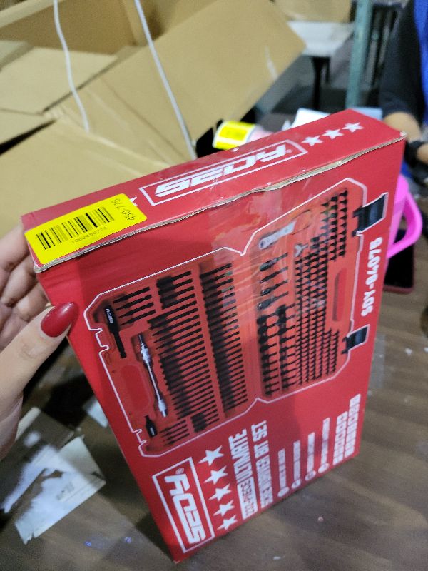 Photo 1 of 232-Piece Ultimate Screwdriver Bit Set, Cr-V Impact Driver Bit Set Includes Security Bits,Nut Driver, Ratchet Wrench and Bits Holder