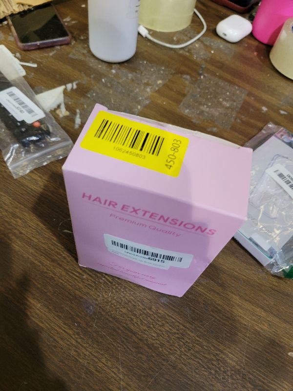 Photo 1 of 12 Inch Blonde Ponytail Extension - Curly Pony Tails Hair Extensions, Claw Clip Ponytail Extension, Synthetic Clip in Ponytail Hair Extensions (Color: Dark Blonde with Beige Blonde Highlights)