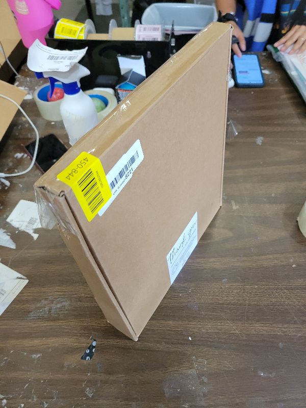 Photo 1 of 1DOT2 10x10 Inch 3 Ring DIY Scrapbook Photo Album Journal with 30 Plastic Sleeves 60 Pages and Fabric Cover for Baby Travel Wedding Couple Anniversary kids Adventure (Pink Cover/White Pages)