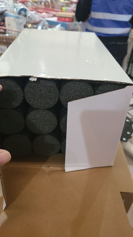 Photo 1 of 2 Pack Under Door Draft Stopper - Bottom Door Gap Filler & Seal - Fits 30” to 36” Door, Block Cold Air, Noise, Sound, Wind, Bugs, Easy to Install, Double Side Block, No Adhesive, Black