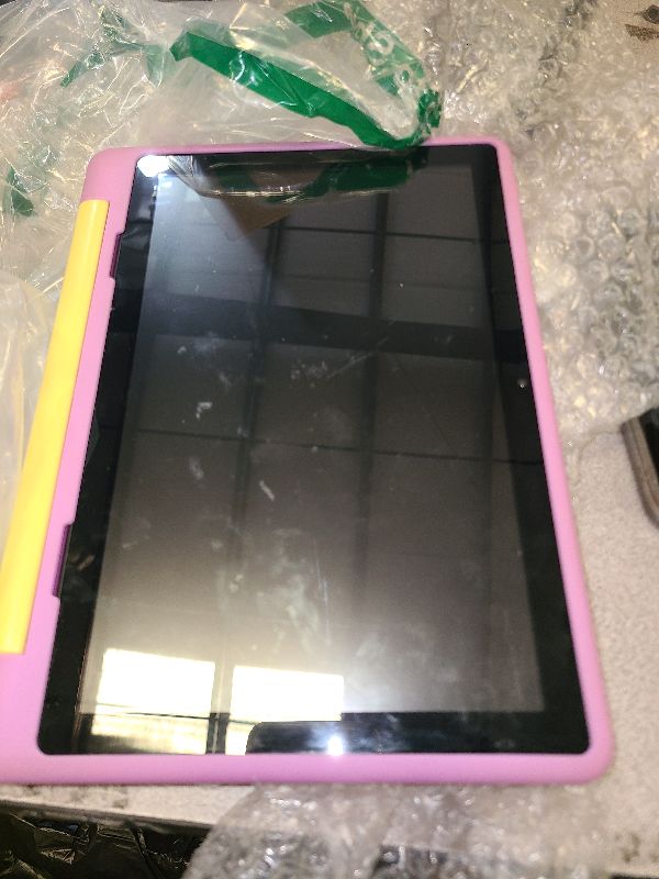 Photo 1 of 10.1’ Tablet with Kid-Friendly Case, Educational Apps, Strap Handle bundled