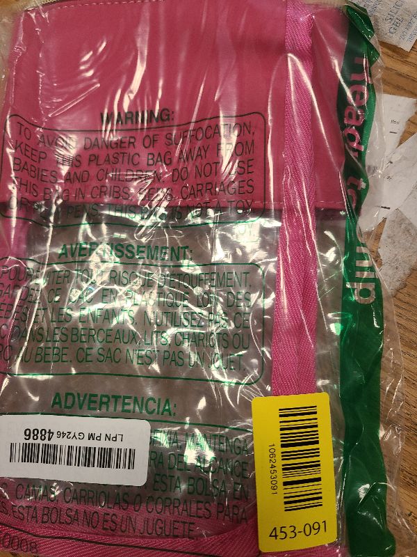 Photo 1 of 1 PCS American Mahjong Tile Bag - Empty Mahjong Tiles Bag Only with Zippered & Letters, Case Only, HOT Pink