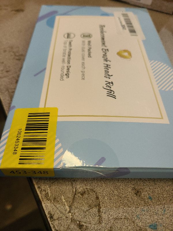 Photo 1 of 10Pack Replacement Toothbrush Heads Compatible with fairywill P11 T9 Electric Toothbrush, W Shape Bristle Designed, Soft and Sanitary for Model P11 T9 Toothbrushes (Black)