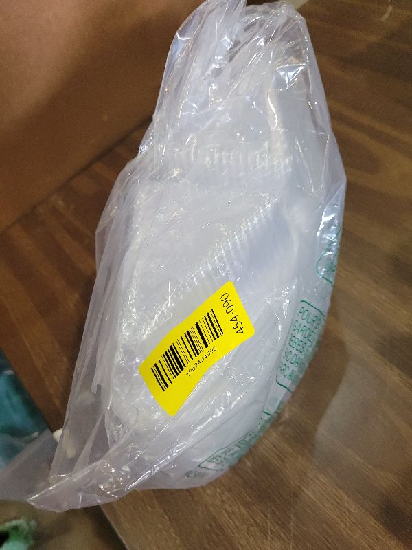 Photo 1 of 100 Pcs Pie Container with Lid Clear Plastic Medium Dome Hinged Lid Single Slice Container for 7"-10" Diameter Cake or Pie, Dessert, Food Box, Take out Packaging for Home, Bakery and Coffee Business