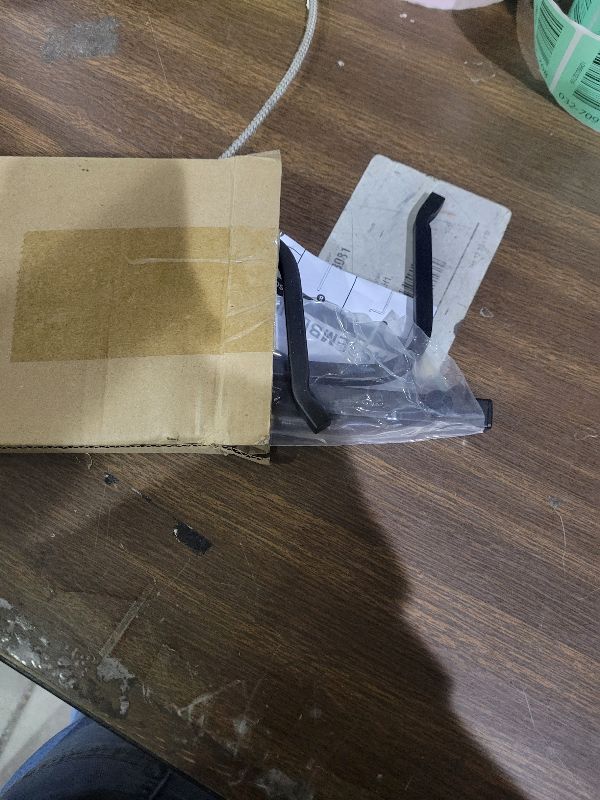 Photo 1 of 2 Pack Purse Holder Handbag Display Stand: Black Hanger Rack for Bags, Purses, and Wreath, Adjustable Hook Stand for Tabletop, Closet, and Retail Use for Vendors