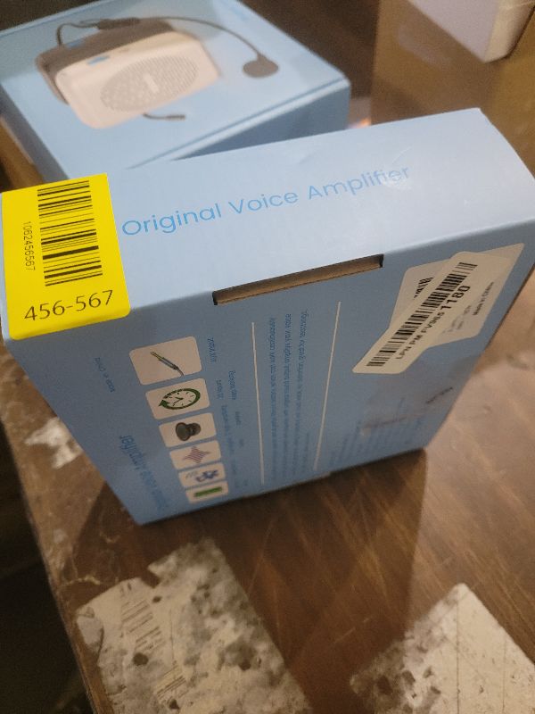 Photo 1 of (Black) Portable Rechargeable Voice Amplifier for Teachers, Coaches, Tour Guides, presentations, and Meetings with a Large Number of attendees