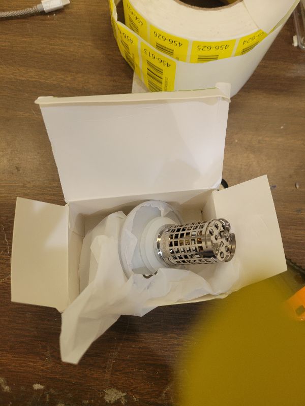 Photo 1 of (2PCS) Bathroom Sink Drain Strainer, Stainless Steel Pop-up Strainer Basket Hair Catcher with Removable Basket, Brass Bullet Core, Universal Fit 1.1-2.36 Inch