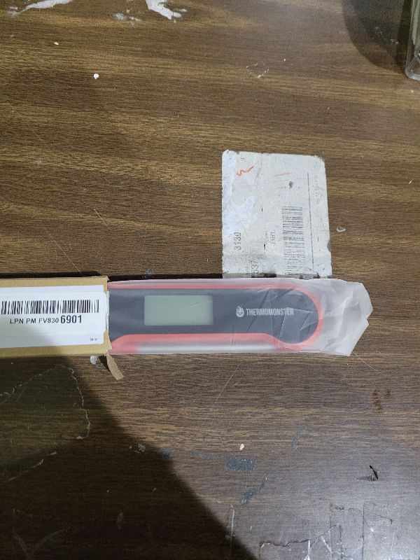 Photo 1 of 0.5 Sec Instant Read Meat Thermometer Digital with ±0.5? Precision, Food Thermometer for Cooking Kitchen Gadgets, Oven Grill Candy BBQ Essentials Accessories, Gifts for Him Dad Men Birthday, Red