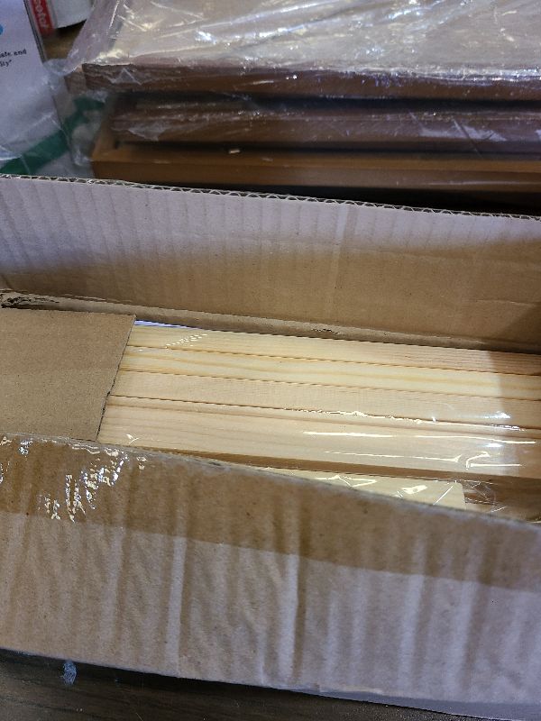 Photo 1 of 14 Pack 9 Inch Wood Easel, Painting Party Easel, Kids Student Tabletop Easels for Painting, Portable Canvas Photo Picture Sign Holder Tripod Painting Easels for Art & Crafts