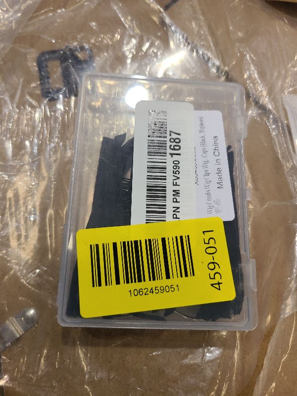 Photo 1 of 20 Pieces Wig Combs Wig Clips Wig Combs to Secure Wig 7-teeth Wig Accessories Tools For Making Wig Caps Wig Comb (Black,20 Pcs)