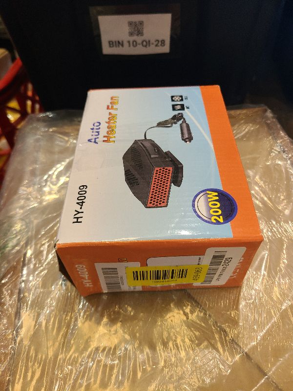 Photo 1 of 12V Car Heater, 200W Portable Heaters for Cars Windshield Defroster with Heating/Cooling Plug in Cigarette Lighter Fast Heating Defrost Defogger with Ergonomic Handle for All Kinds of Vehicles