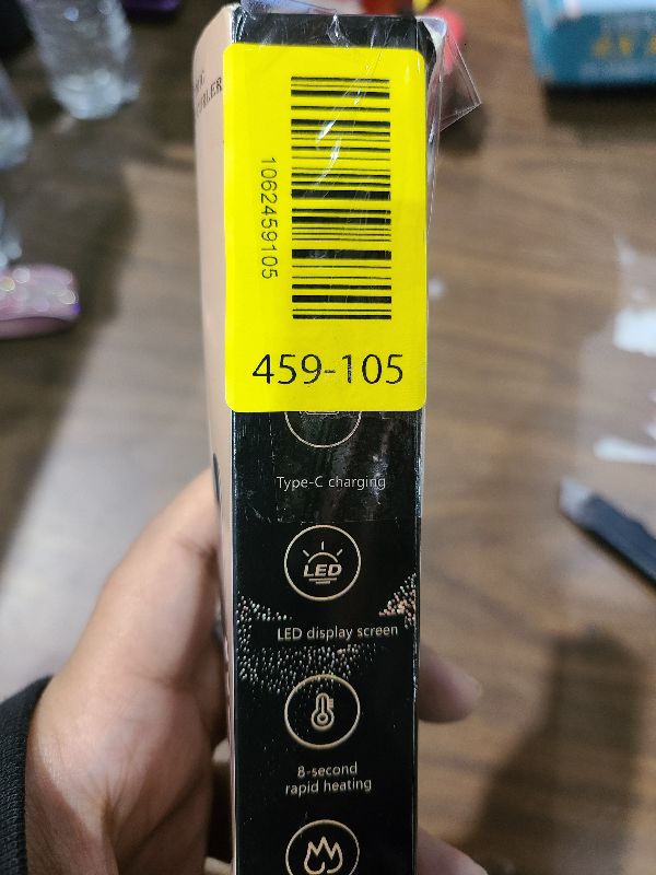 Photo 1 of 2026 Heated Eyelash Curler-USB Rechargeable Electric Eyelash Curler- Eyelash Curlers Heated 4 Temperature Modes Fast Heat Up Within 3s - 24 Hours Long Lasting- with Led Display for Women Girls(Black)