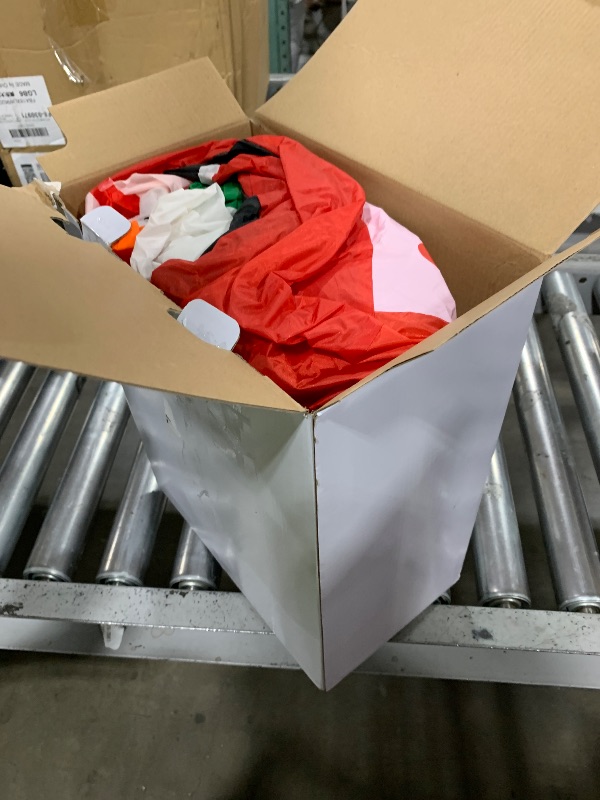 Photo 1 of 10.7 FT Christmas Inflatables Train with Santa Claus Reindeer Snowman Christmas Tress Built-in LED Lights Blow Up Christmas Decor for Christmas Party Holiday Outdoor Garden Lawn Yard Decorations