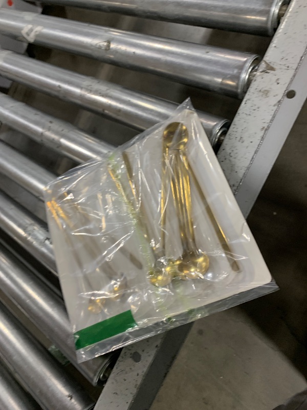 Photo 1 of 12 Pcs Coffee Spoons Set, 6.7" Gold Tea Spoons Long Handle, Gold Small Teaspoons, Stainless Steel Espresso Spoon, Long Spoon for Stirring, Coffee Bar Accessories