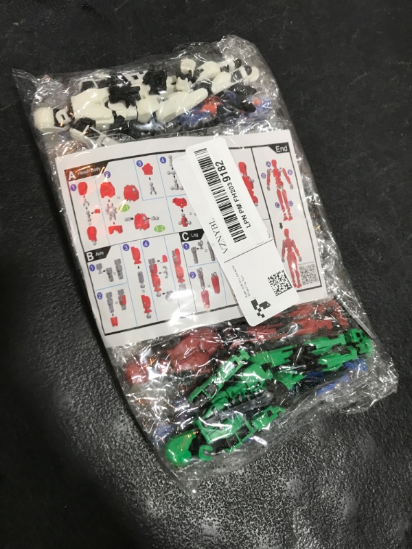 Photo 1 of (Assembly Completed) 8 Packs Titan13 Action Figure Set, Dummy 13 3d Printed Action Figure Toy Gifts for Kids, Robot 13 ActionFigure Full Body Mechanical Doll Christmas Birthday Gift for Boys Girls