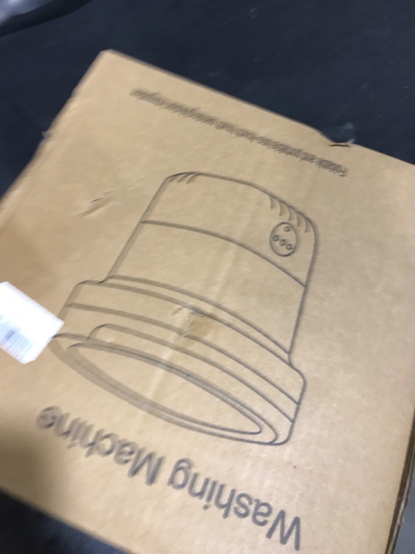 Photo 1 of Mini Portable Washing Machine – 12L Foldable Washer with 3 Modes & Blue Light Disinfection – Ideal for Baby Clothes, Underwear & Socks – Perfect for Travel, Camping, Apartments & Hotels