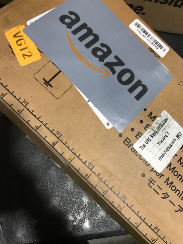 Photo 1 of ?HUANUO Heavy Duty Monitor Arm for 49-Inch Ultrawide/Curved Screens, Full Motion Adjustable Monitor Mount with Aircraft-Grade Aluminum, Holds 26.4lbs, VESA 75x75/100x100mm?