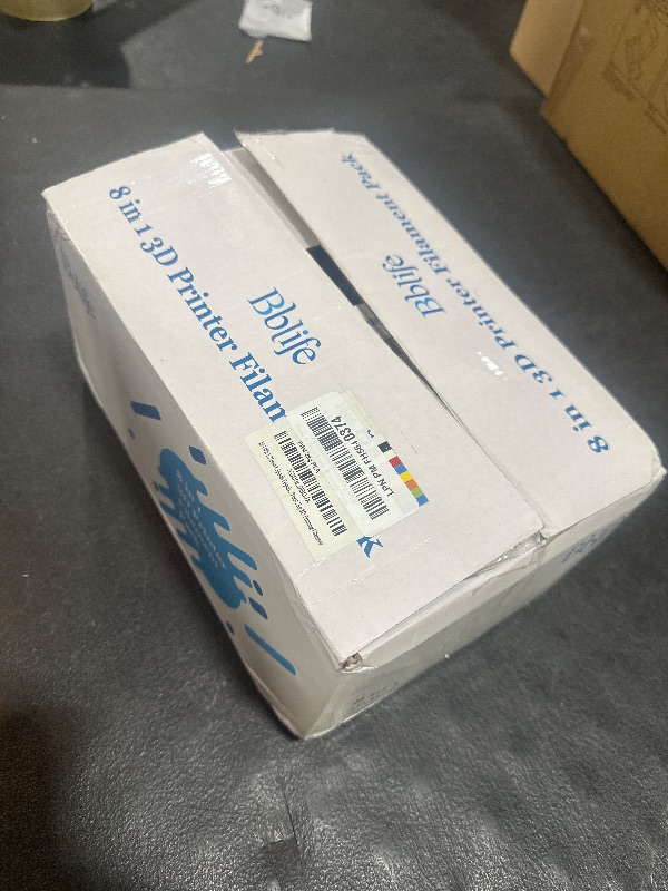 Photo 1 of 1.75mm 8 Spools Popular Colors 3D Printer PLA Filament Bundle Pack: Black White Red Blue Yellow Orange Limegreen SkyBlue, Each Spool 250g, Widely Compatible, Total 2Kg 3D Printing Filament