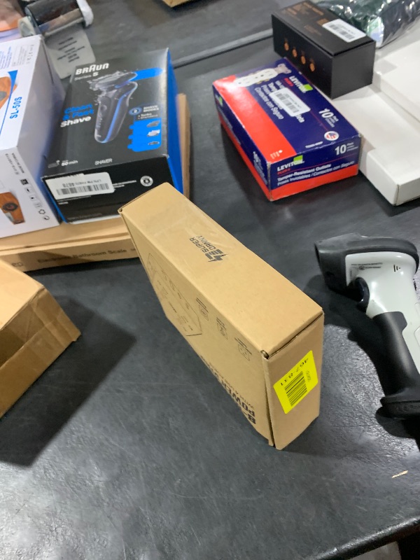 Photo 1 of 10Ft Extension Cord with Multiple Outlets, Flat Plug Surge Protector Power Strip 10 Ft Long Cord, 8 Outlets & 4 USB Ports (2 USB C), Desk Charging Station for Home Office, College Dorm Room Essentials