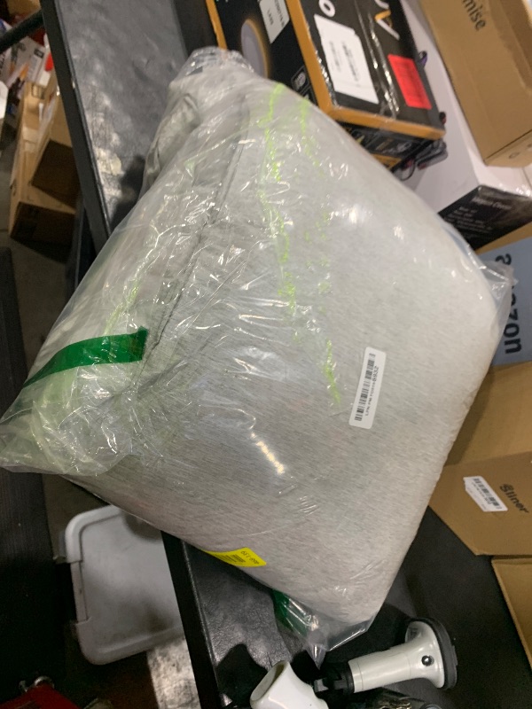 Photo 1 of Bedsure Full Comforter Set - Grey Soft Bedding for All Seasons, Cationic Dyed Bed Set, 3 Pieces, 1 Full Size Comforter (82"x86") and 2 Pillow Shams (20"x26"+2")